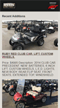 Mobile Screenshot of ennisgolfcarts.com